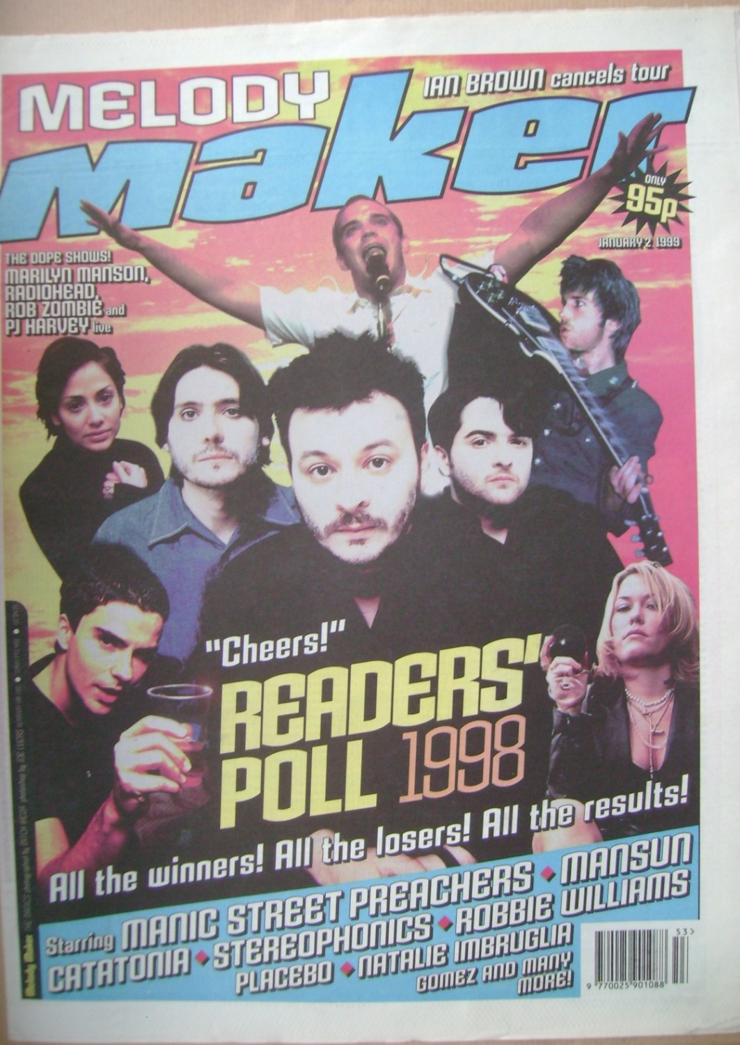 <!--1999-01-02-->Melody Maker magazine - 2 January 1999