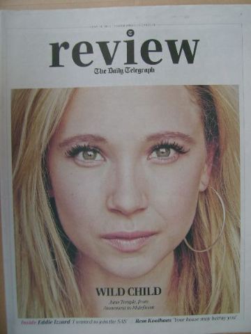 The Daily Telegraph Review newspaper supplement - 31 May 2014 - Juno Temple cover