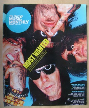 The Observer Music Monthly magazine - January 2005 - Motley Crue cover