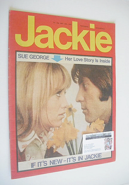 Jackie magazine - 16 May 1970 (Issue 332 - Susan George cover)