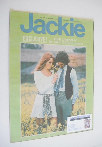 Jackie magazine - 22 August 1970 (Issue 346)