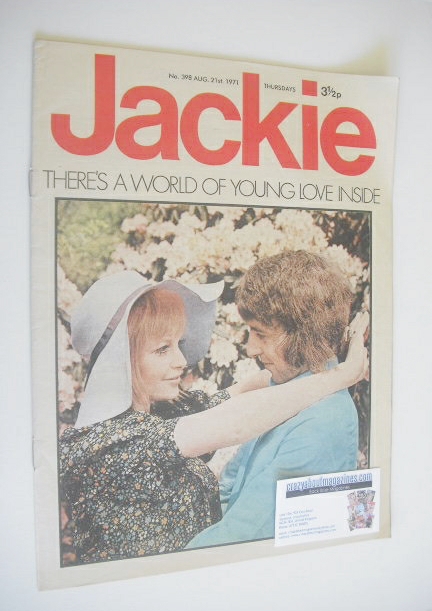Jackie magazine - 29 August 1971 (Issue 398)