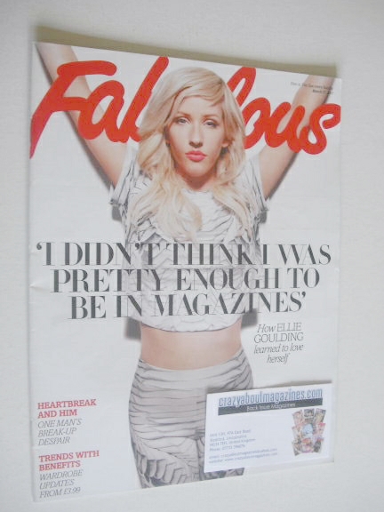 <!--2013-03-17-->Fabulous magazine - Ellie Goulding cover (17 March 2013)