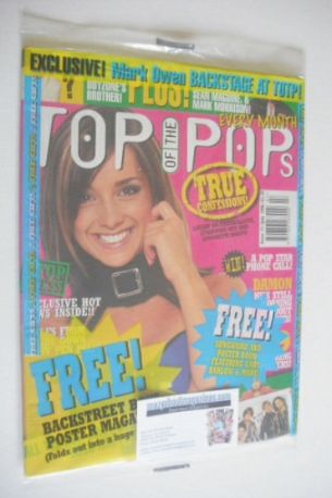 Top Of The Pops magazine - Louise Nurding cover (July 1996)