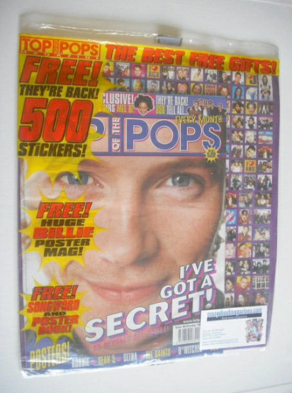 Top Of The Pops magazine - Ronan Keating cover (October 1998)