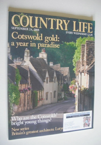 <!--2008-09-24-->Country Life magazine (24 September 2008)