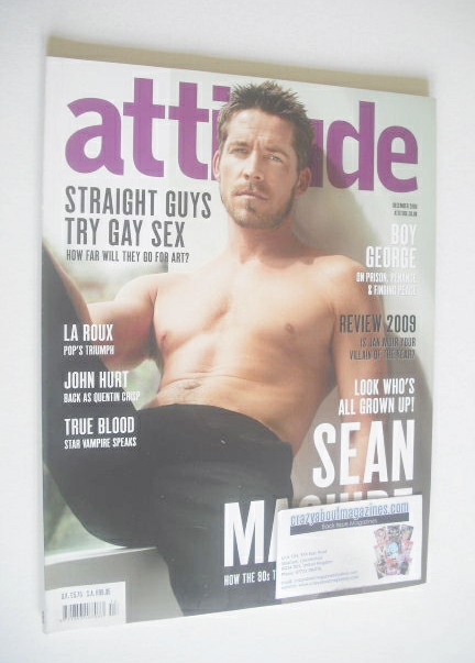 Attitude magazine - Sean Maguire cover (December 2009)