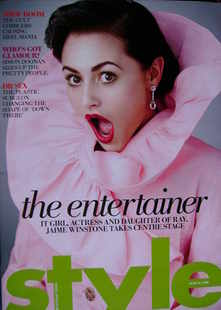 Style magazine - Jaime Winstone cover (29 June 2008)