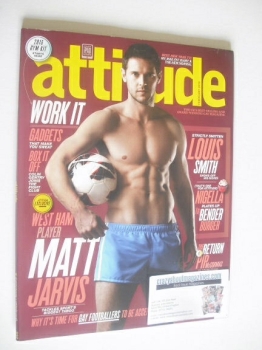 Attitude magazine - Matt Jarvis cover (February 2013)