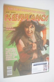 Kerrang magazine - Blackie Lawless cover (5-18 September 1985 - Issue 102)