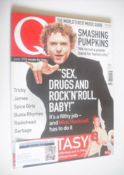 <!--1998-06-->Q magazine - Mick Hucknall cover (June 1998)