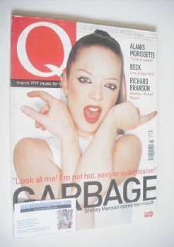 Q magazine - Shirley Manson cover (March 1999)