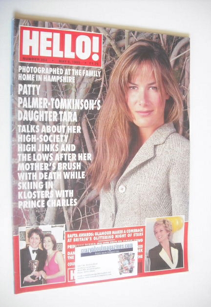 Hello! magazine - Tara Palmer-Tomkinson cover (6 May 1995 - Issue 354)