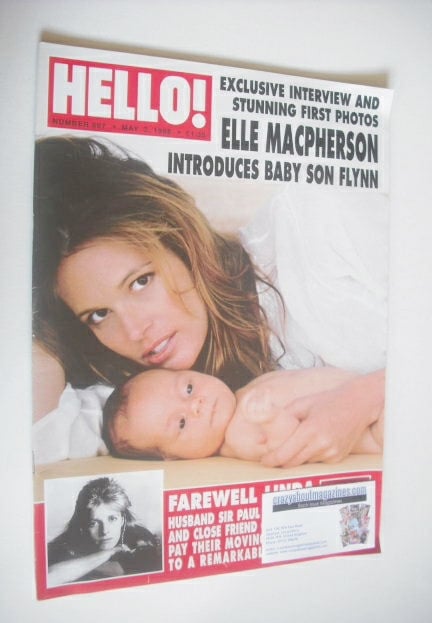 Hello! magazine - Elle Macpherson cover (2 May 1998 - Issue 507)