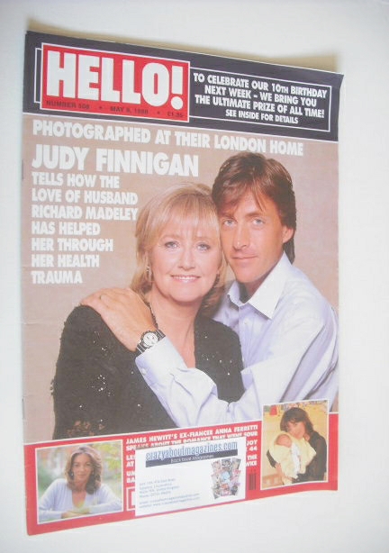 Hello! magazine - Richard Madeley and Judy Finnigan cover (9 May 1998 - Issue 508)