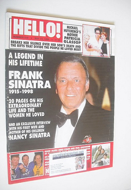 Hello! magazine - Frank Sinatra cover (23 May 1998 - Issue 510)
