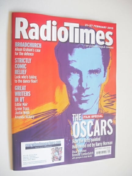<!--2015-02-21-->Radio Times magazine - Benedict Cumberbatch (in the style 