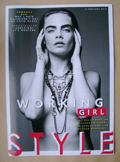 Style magazine - Cara Delevingne cover (8 February 2015)
