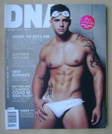 <!--0156-->DNA magazine - Yadier Alejandro Rodriguez cover (January 2013 - 