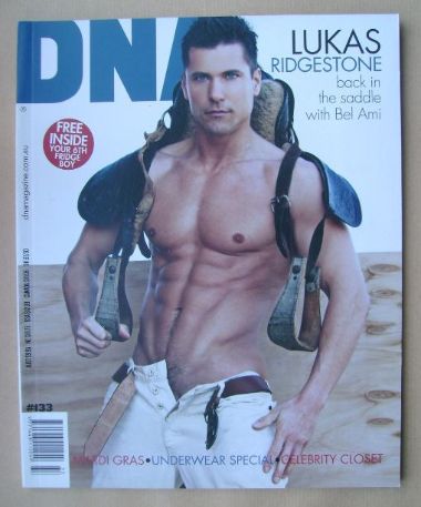 <!--0133-->DNA magazine - Lukas Ridgestone cover (February 2011 - Issue 133