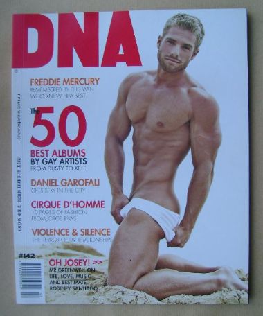 <!--0142-->DNA magazine - Josey Greenwell cover (November 2011 - Issue 142)