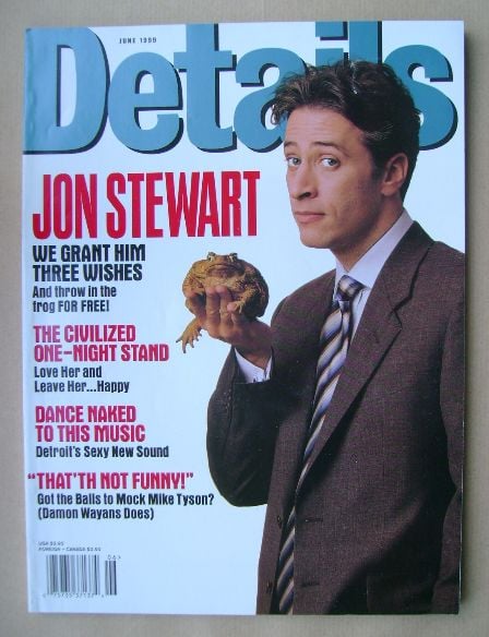 <!--1999-06-->Details magazine - June 1999 - Jon Stewart cover