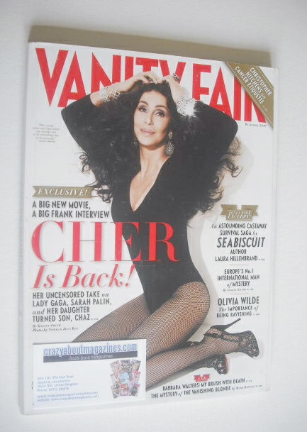 Vanity Fair magazine - Cher cover (December 2010)