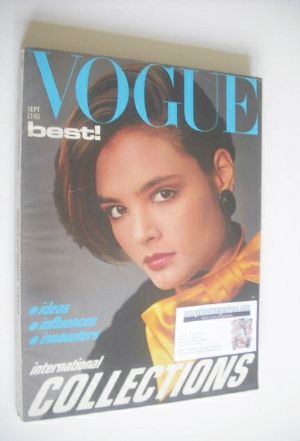 British Vogue magazine - September 1983 (Vintage Issue)