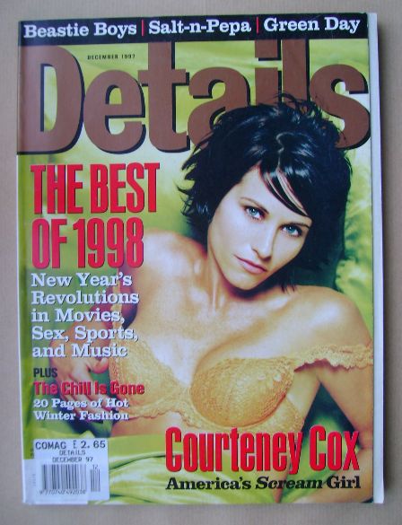 <!--1997-12-->Details magazine - December 1997 - Courteney Cox cover