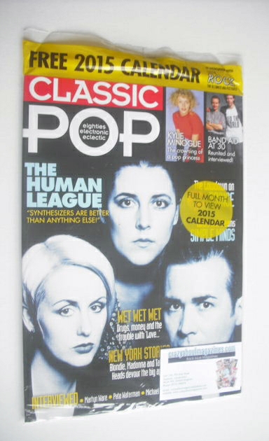 <!--2014-12-->Classic Pop magazine - The Human League cover (December 2014/