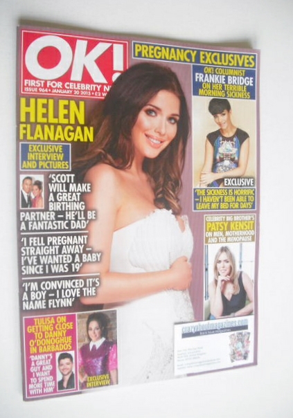 OK! magazine - Helen Flanagan cover (20 January 2015 - Issue 964)