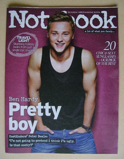 <!--2014-07-20-->Notebook magazine - Ben Hardy cover (20 July 2014)