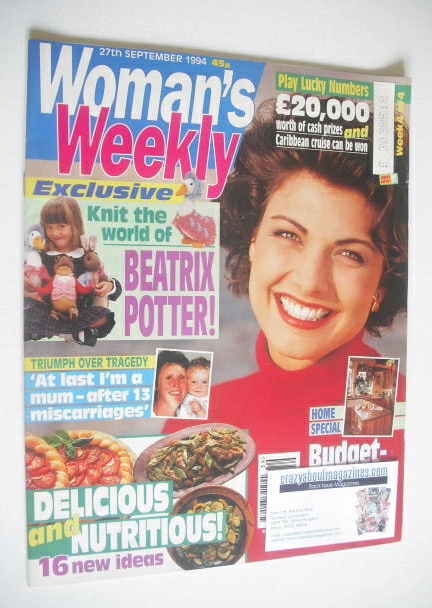Woman's Weekly magazine (27 September 1994)