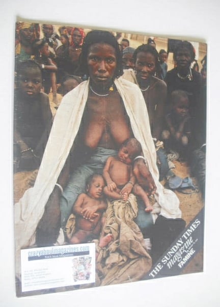 The Sunday Times magazine - Famine cover (12 August 1973)