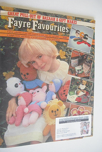 Woman's Weekly magazine knitting patterns (Bazaar & Gift Makes) (1983)