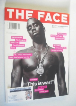 The Face magazine - Sean Combs (Puff Daddy) cover (September 1999 - Volume 3 No. 32)