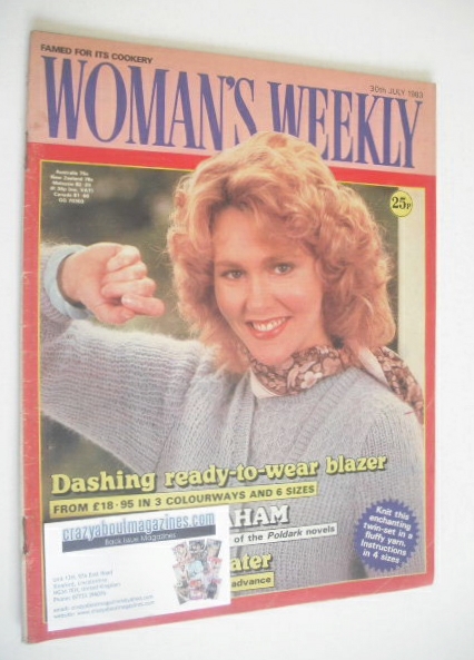 <!--1983-07-30-->Woman's Weekly magazine (30 July 1983 - British Edition)