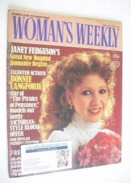 <!--1983-01-29-->Woman's Weekly magazine (29 January 1983 - Bonnie Langford