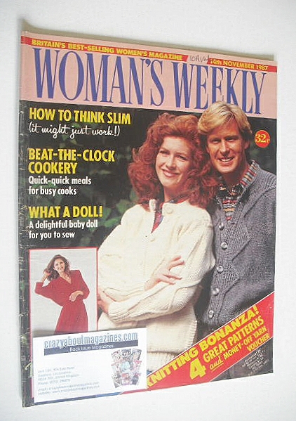 Woman's Weekly magazine (14 November 1987 - British Edition)