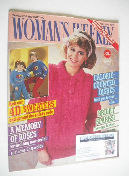 <!--1986-05-10-->Woman's Weekly magazine (10 May 1986 - British Edition)