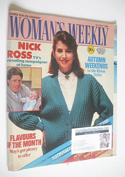 <!--1986-05-03-->British Woman's Weekly magazine (3 May 1986 - British Edit