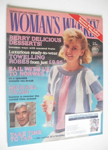 <!--1984-06-16-->British Woman's Weekly magazine (16 June 1984 - British Ed