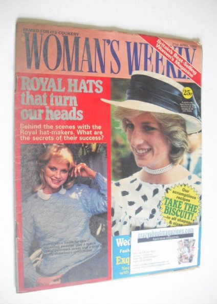 British Woman's Weekly magazine (21 April 1984 - Princess Diana cover)