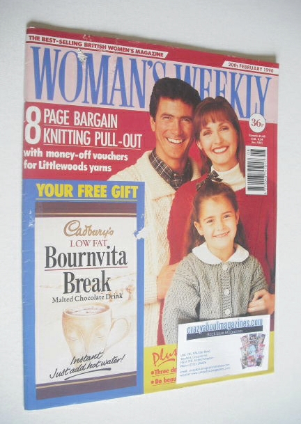 <!--1990-02-20-->Woman's Weekly magazine (20 February 1990)