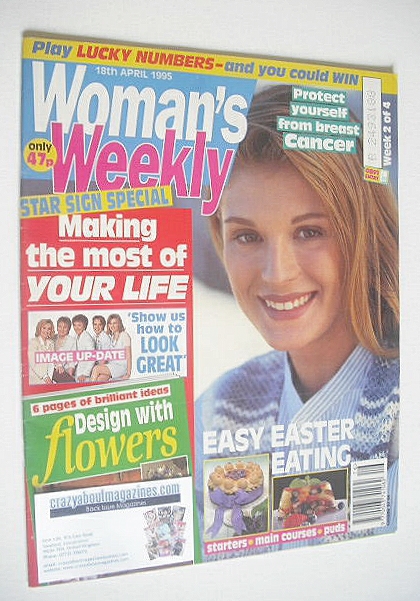 Woman's Weekly magazine (18 April 1995 - British Edition)