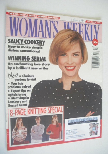 Woman's Weekly magazine (24 April 1990)