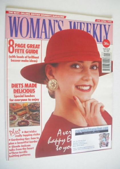 <!--1990-04-17-->Woman's Weekly magazine (17 April 1990)