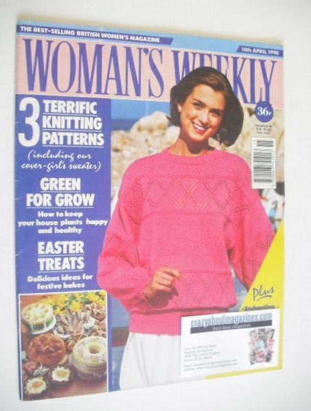 Woman's Weekly magazine (10 April 1990)
