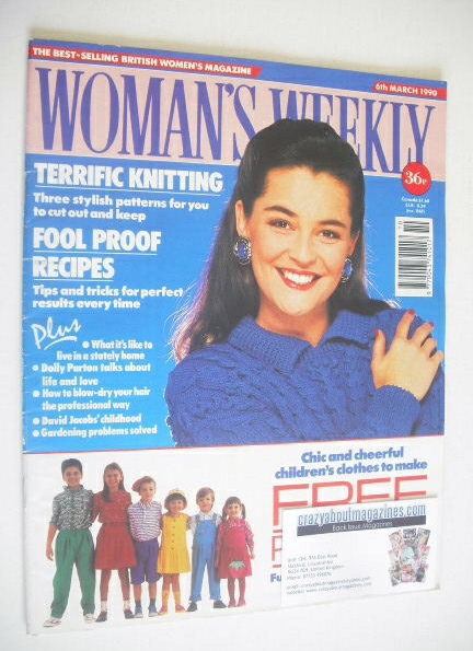 Woman's Weekly magazine (6 March 1990)