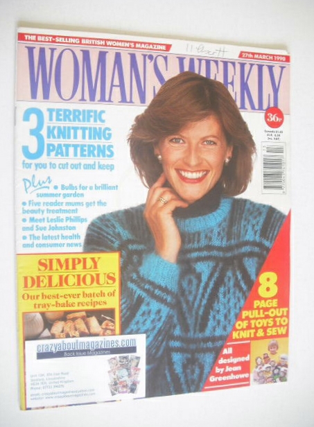Woman's Weekly magazine (27 March 1990)